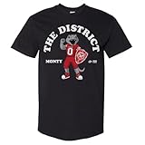 500 LEVEL DC Defenders Mascot Heavyweight Tee (Black, Large)