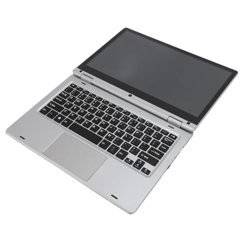 Laptopy 2 w 1, Laptop z Ekranem Dotykowym FHD 11,6 Cala, Procesor Intel Celeron N4020, 6 GB RAM, Dysk SSD, Grafika UHD, WiFi 2,4G, Bluetooth, Kamera Internetowa, HDMI, Windows 11