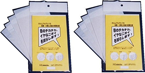 Amazon アイシン精機 ホルムアルデヒド吸着 分解シート 家庭用 2セット 8枚 アイシン精機 除湿剤 乾燥剤