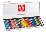 Geeignet für viele Techniken und zahlreiche Materialien. Die Stifte sind robuster als Pastellkreiden und härter als beispielsweise Bleistifte.