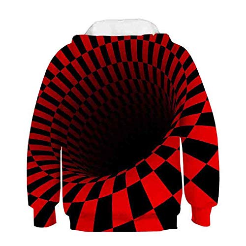 Sweat à capuche 3D garçon et fille, le pull ample idéal pour la cour de récréation - 2