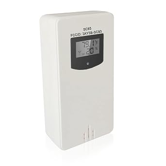 SMARTRO Wireless Remote Sensor Outdoor Thermometer Replacement for SC93