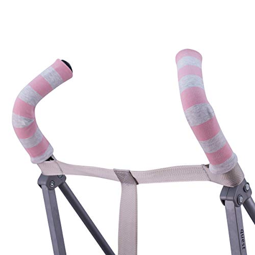 JANABEBE Griffhülse für Kinderwagen (PINK ISLAND)