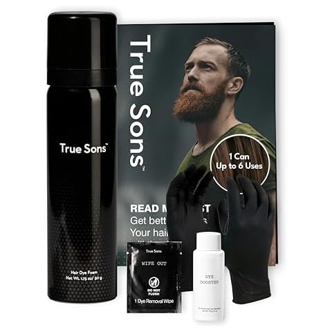 True Sons Hair Dye Foam for Men Cover