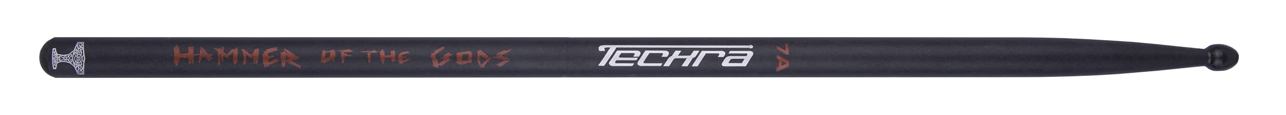 Techra Hammer of The Gods Carbon Fiber Drum Sticks, 7A (HOTG-7A)