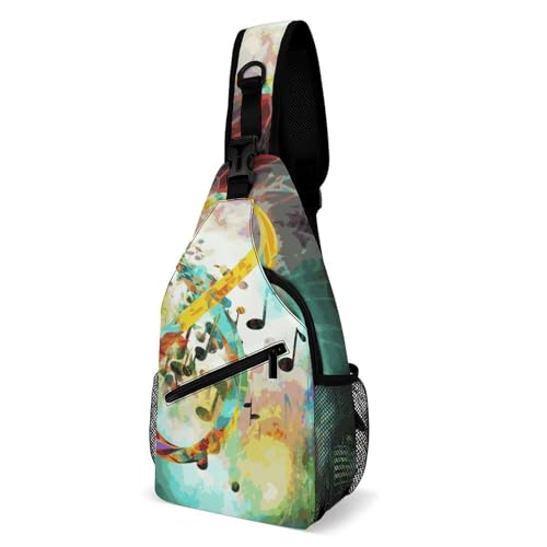 Bolso bandolera de pecho casual para viajes y senderismo
