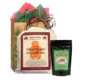 Gingerbread Pancakes And Spice Tea Gift Bag