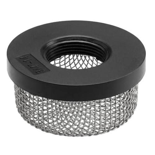 Stainless Steel Mesh Strainer ¾ Inch -14, Aerator Screen Strainer Stainless Mesh Compatible with Livewell Pump, Corrosion Resistant MA-023 Screw on Strainer Industrial Plumbing Inline Strainers (1)