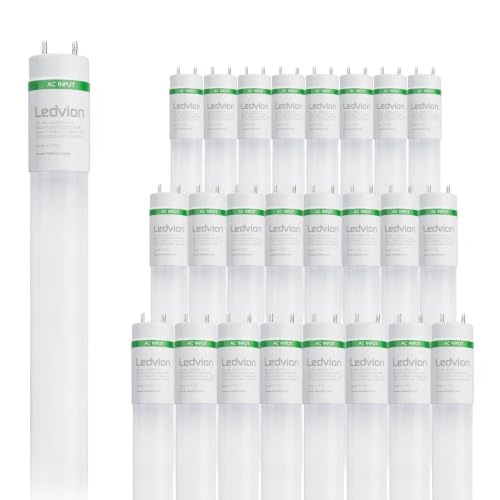 Ledvion lot 25 Tube LED 60cm 6.3W 6500K 175lm/W
