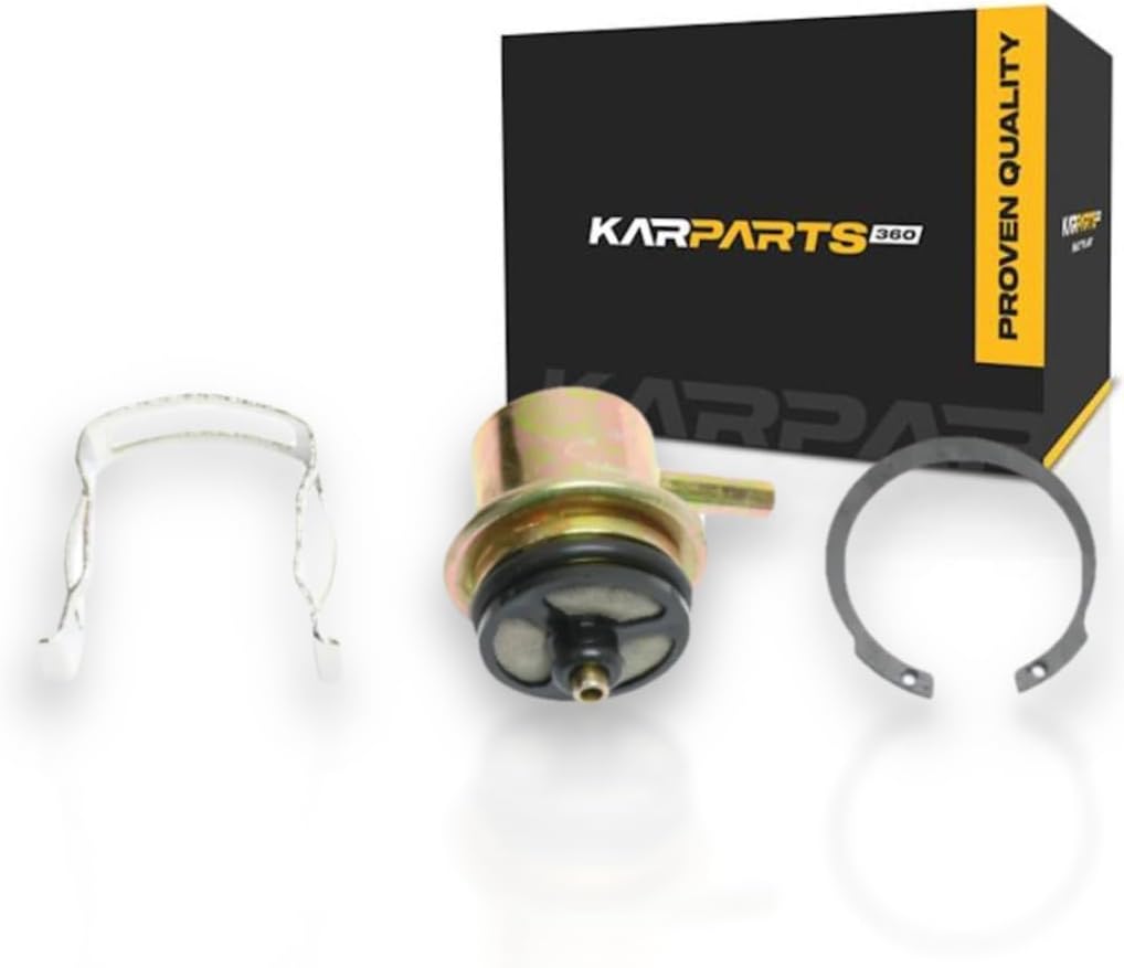 For Chevy Silverado 1500/2500 HD Fuel Pressure Regulator 2001 02 03 04 2005 | Steel | Angled Nipple Orientation | PR217
