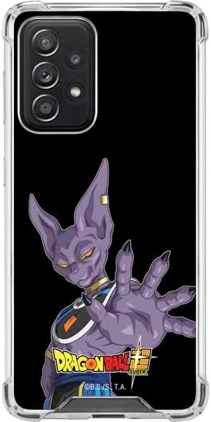Skinit Clear Phone Case Compatible with Galaxy A52 5G - Officially Licensed Dragon Ball Super Goku Vegeta Super Ball Design