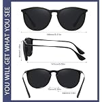 Retro sunglasses womens 2024 trendy round classic glasses - Image 5