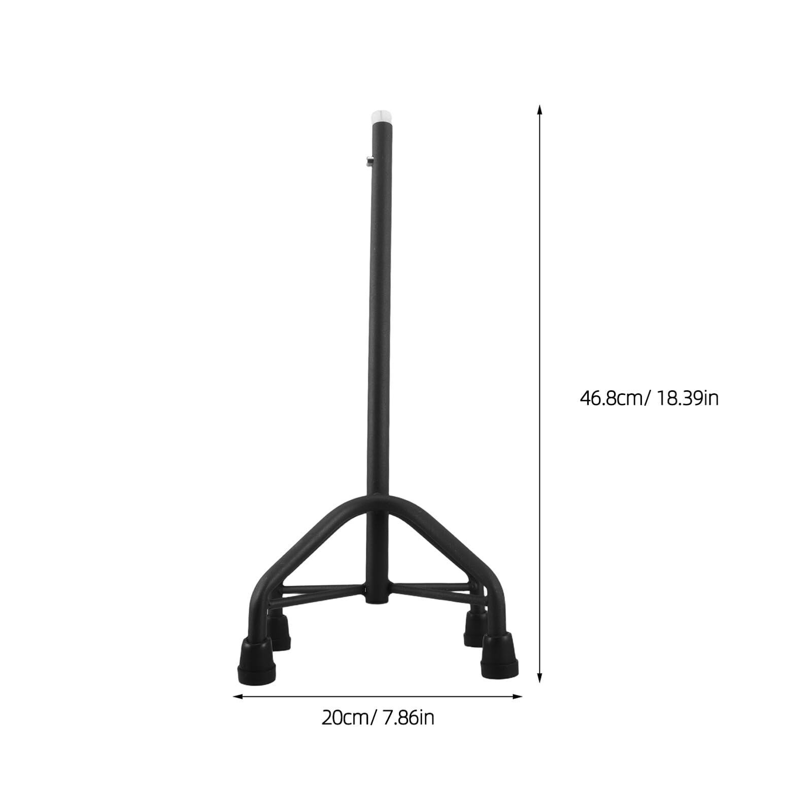 Hohopeti Base Antiscivolo per Bastone con Punte Stabilizzatore per Anziani Piede Ampio per Deambulatore Sostituzione Facile e Resistente per Supporto Mobilità