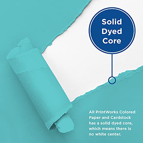 Printworks Winter Wonderland Cardstock, 5 Assorted Colors, Solid Core, 200 Sheets, 8.5” X 11” (00599) #TOP4