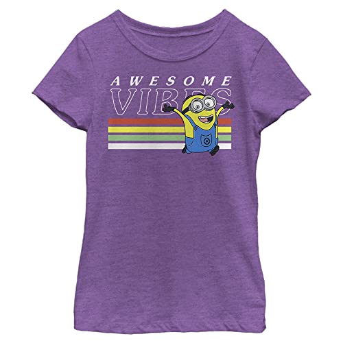 Minions Girls' Awesome Vibes T-Shirt