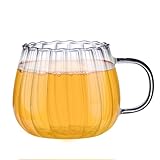 Générique Kaffeetassen aus – 400 ml, Frühstückstassen, Wandmontage, transparent, Muggs von | Gastronomieprodukte für Sodawasser, Milchtee, Milchpulver, heißer Kaffee,