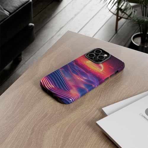 Coque iPhone 14 Pro Max bleu rigide pour protéger des chocs avec style