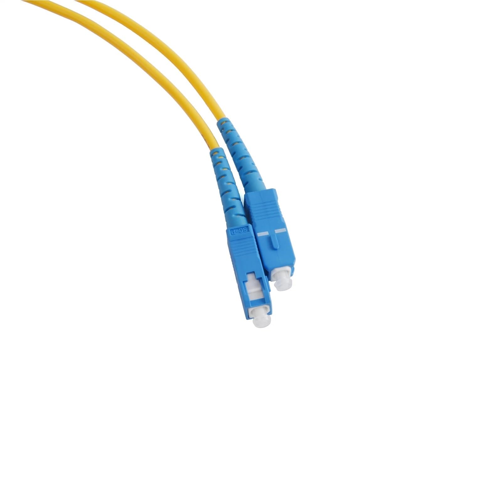 Cavo di prolunga in fibra ottica UPC SC-SC, cavo patch interno simplex monomodale monocore da 5 pezzi, 1 m/3 m/5 m/10 m/15 m/20 m/30 m(15M)