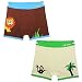 Boys Boxers Toddler Training Underwear, Monkey-Lion, 2-3 yr