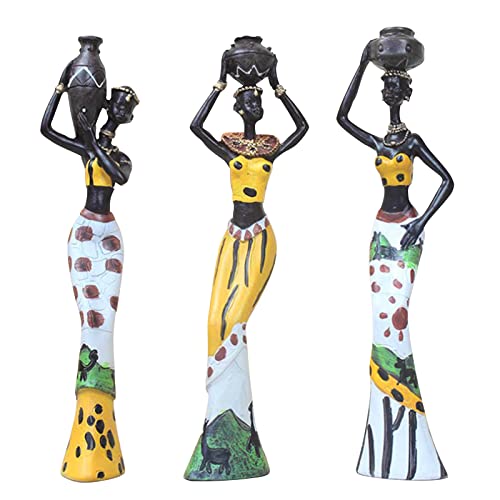 Duffoban Creative African Tribal Lady Candle Holders Sets Of 3，African Women Iron Candlestick Holder, Tea Light Candle Holders, Vintage Candle Stand For Indoor Outdoor, Events,Christmas Day Gifts. #TOP1