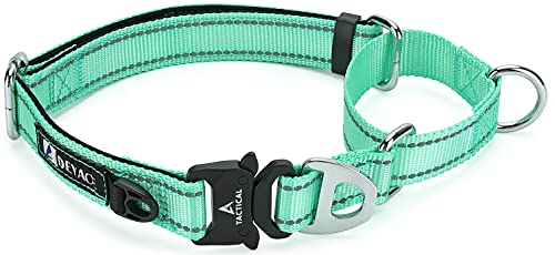 Deyace Martingale Collar For Dogs, Quick Release Buckle Adjustable Reflective Nylon Prevents Slipping Out Martingale Collar For Small Medium Large Dogs #TOP4