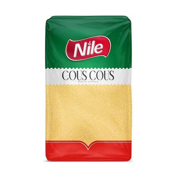 Nile Couscous Grains, 500g | Semolina Kernels Made from Durum Wheat | Vegetarian | Easy-to-Cook Pasta Alternative | Ideal for Salads, Sides & Vegan Meals