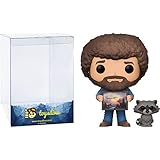 Bob Ross & Raccoon: Fun ko P o p ! TV Vinyl Figure Bundle with 1 Compatible 'ToysDiva' Graphic Protector (558 - 25701 - B)