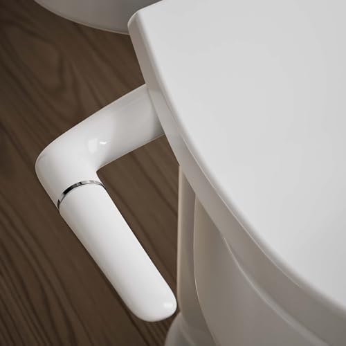 image for Kohler PureWash M250 Manual Round Bidet Toilet Seat, White, Quiet-Clos