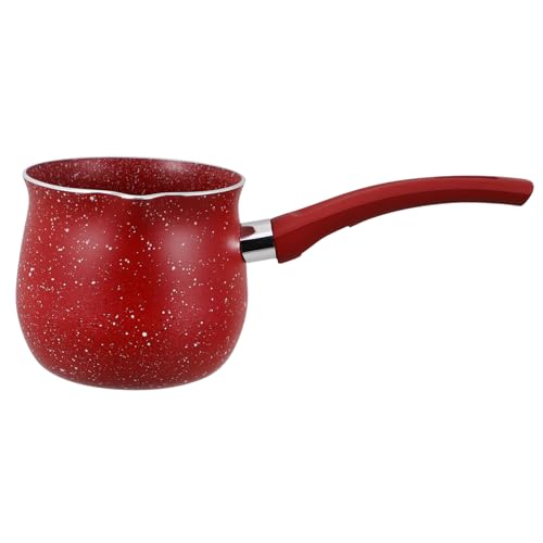 Ciieeo Greek Pot Small Metal Pot Butter Warmer Stove Top Saucepan Stainless Steel Milk Warmer