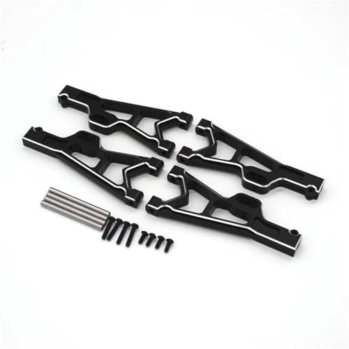 RC Upgrade Accessories for JLB Racing for Cheetah 11101 21101 J3 1/10 RC Car Upgrade Parts Front and Rear Lower Swing Arms EA1001 Replacement RC Car Decoration Accessories(Size 4pcs)