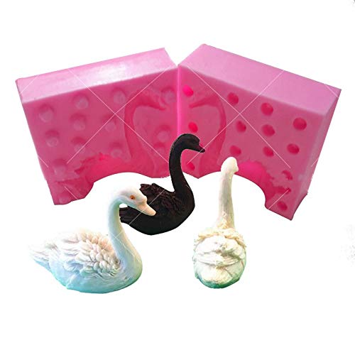 Wyd 3D Swan Cake Decorative Silicone Mold,Diy Baking Mold Chocolate Mold,Silicone Fondant Mould #TOP5