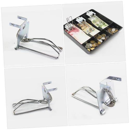 3pcs Cash Register Clips Money Tray Replacement Clamps Secure Cash Organizer for Business Use4