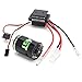 RC Motor 540 Brushed Motor 320A ESC Combo Set for Axial SCX10 / TRX4 D90 / Redcat / GEN8 RC Crawler(45T)