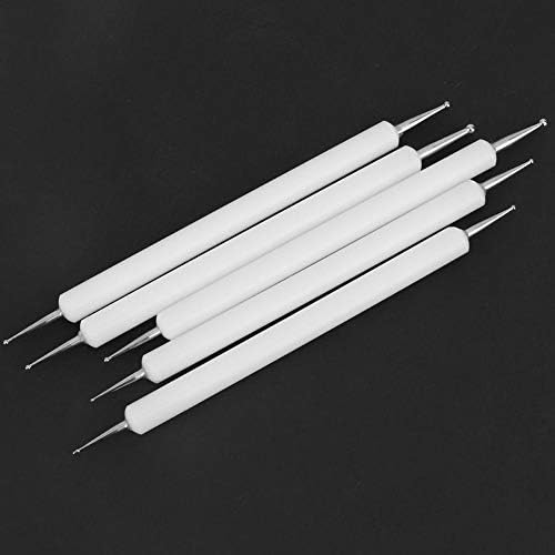 5Pcs Embossing Stylus Set, Art Double Head Indentation Pen Tracing Stylus for Carbon Transfer Paper Mandala Rock Painting, Pottery Clay Craft, Embossing Art