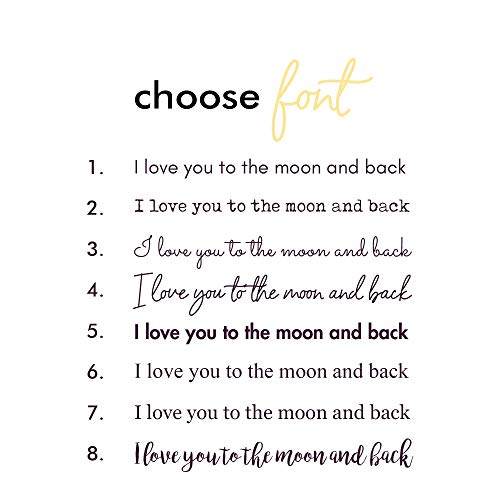 Personalized Night Light For Kids Girls Boys Customized Gifts For Baby Boy Bedroom Moon And Stars #TOP3