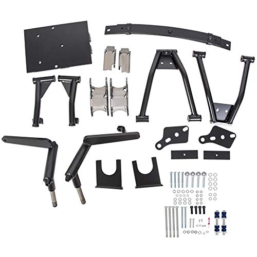 ECOTRIC 6" Double A-Arm Golf Cart Lift Kit Compatible with 1982-2003 Club Car DS Electric&Gas - Thumbnail 3