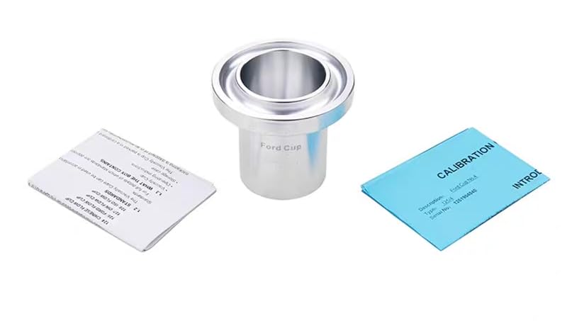Ford Cups Ford Cup Viscosity Testing with Hole Diameter 5.20 mm Measuring Range 200-1200 CST Outflow Time 25-105 sec High Quality Aluminum Cup