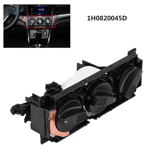 Commutateur de climatisation pour VW Vento 1992-1998, commande de chauffage habitacle - 2