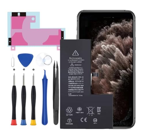 AFSONGOO Battery for iPhone 11 Pro Max Upgraded New Phone 11 Pro Max Battery Replacement Compatible with iPhone 11 Pro Max A2218 A2161 A2220 with Professional Repair Tools Kit