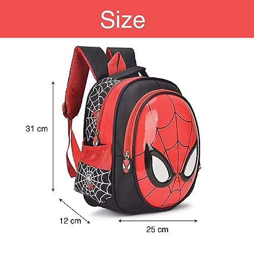 RABEEY 3-6 Year kids bags School Bags For Boys, Girls Spiderman Waterproof Backpacks Child Spiderman Book bag Kids Shoulder Bag Satchel Knapsack