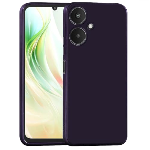 Image of Back Cover for Mi Redmi 13C 5G / Poco M6 5G | Full Camera Protection | Premium Liquid Silicon Case | Flexible Bumper Case for Mi Redmi 13C 5G / Poco M6 5G (Maroon Red)
