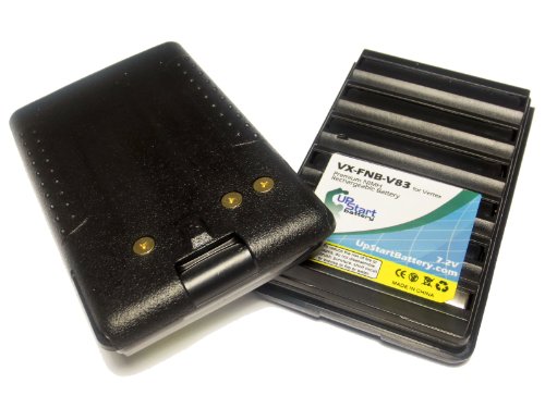 Upstart Battery 2X FNB-83 Replacement for Battery Yaesu/Vertex VX-150, VX-160, VX-180, VX-417, VX-800, VX-400, VX-414 Brand with One Year Warranty