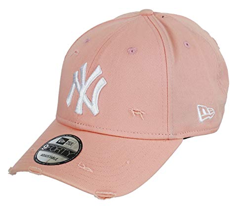 New Era New York Yankees 9forty Adjustable Cap Distressed Seasonal Pink - Einheitsgröße