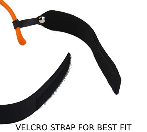 Onion Goggles Tear Free - Anti Fog - Anti Scratch - One Size Fit All - Stylish Orange Glasses for Cutting and Cooking - Onion Mask Cooking Goggles