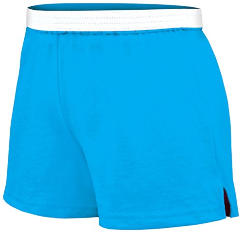Soffe Youth Girls' Athletic Shorts Vivid Blue