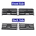 AC Vent Outlet Grille Slide Clip Front Middle Air Conditioner, for, 1 2 3 4 Series F30 F31 F34 F20 F21 F22 F32 F33 Car Air Vent Cover