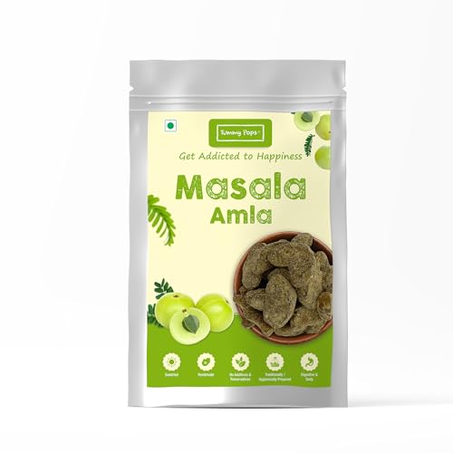 Image of Tummy Pops | Masala Amla Candy Digestive Churan -950gm Jar | Hygienically Prepared & Packed | Handmade & Sun-Dried After Meal Digestives