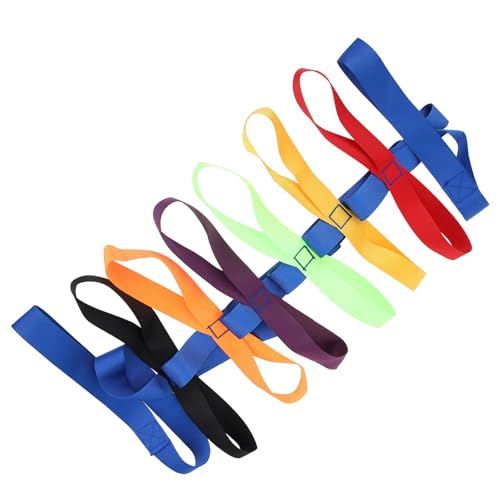 Correa de seguridad para niños OUNONA con asas y cuerda de nylon ajustable de 3.5 m para paseos