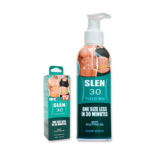 BEST DIRECT Velform Slen 30 Visto en TV Gel anticelulítico Eliminar grasa Crema adelgazante Reductora con Ingredientes orgánicos