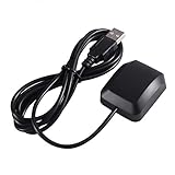 VK-162 G-Mouse USB GPS Dongle Navigation Module External GPS Antenna Remote Mount USB GPS Receiver for Raspberry Pi Support Google Earth Window Linux